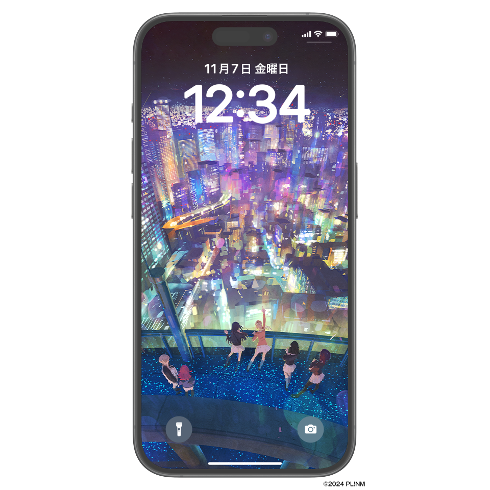 映画『ラブライブ!虹ヶ咲学園スクールアイドル同好会 完結編 第2章』ムビチケ前売券(オンライン)購入特典ティザービジュアル壁紙